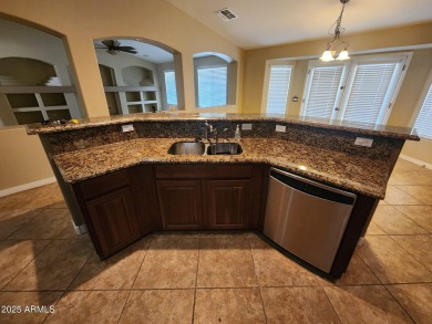 Check out this stunning Richmond American single story home on The Golf Club At Johnson Ranch in Arizona - for sale on GolfHomes.com, golf home, golf lot