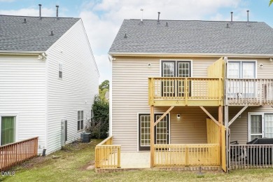Charming Townhome with Golf Course Views! Enjoy serene views of on Hedingham Golf and Athletic Club in North Carolina - for sale on GolfHomes.com, golf home, golf lot