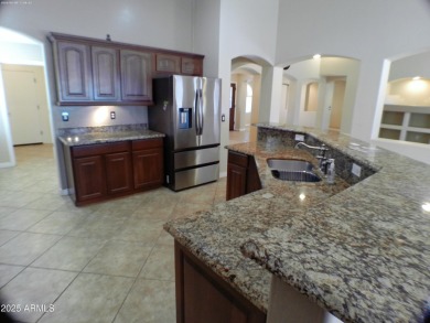 Check out this stunning Richmond American single story home on The Golf Club At Johnson Ranch in Arizona - for sale on GolfHomes.com, golf home, golf lot