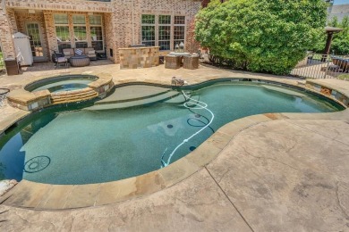 This home is a SHOW STOPPER with the perfect blend of comfort on Lantana Golf Club in Texas - for sale on GolfHomes.com, golf home, golf lot