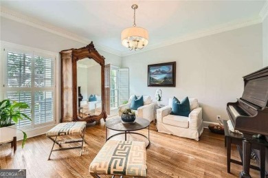 Set on a beautifully manicured 3/4-acre lot in East Cobb's on Atlanta Country Club in Georgia - for sale on GolfHomes.com, golf home, golf lot