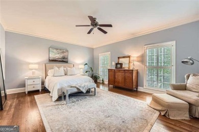 Set on a beautifully manicured 3/4-acre lot in East Cobb's on Atlanta Country Club in Georgia - for sale on GolfHomes.com, golf home, golf lot
