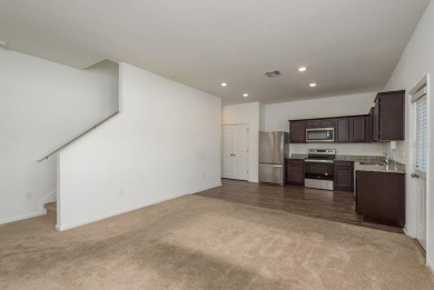 Built in 2021, this 3 bedroom, 2.5 bathroom home in the highly on The Links of Lake Bernadette in Florida - for sale on GolfHomes.com, golf home, golf lot