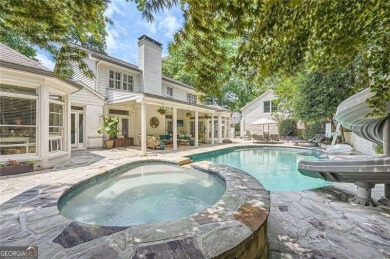 Set on a beautifully manicured 3/4-acre lot in East Cobb's on Atlanta Country Club in Georgia - for sale on GolfHomes.com, golf home, golf lot
