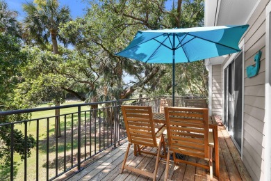 Updated, highly desirable upper level end unit overlooking the on The Seabrook Island Club in South Carolina - for sale on GolfHomes.com, golf home, golf lot