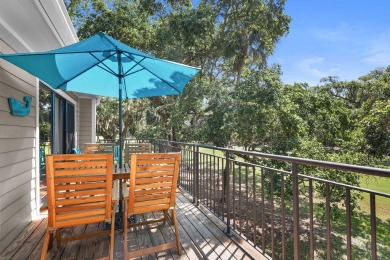 Updated, highly desirable upper level end unit overlooking the on The Seabrook Island Club in South Carolina - for sale on GolfHomes.com, golf home, golf lot