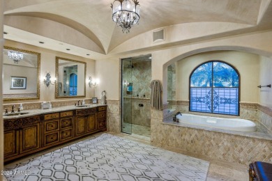 Introducing an exceptional Mediterranean-inspired residence by on The Country Club At DC Ranch in Arizona - for sale on GolfHomes.com, golf home, golf lot