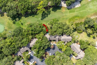 Updated, highly desirable upper level end unit overlooking the on The Seabrook Island Club in South Carolina - for sale on GolfHomes.com, golf home, golf lot