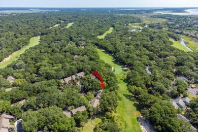 Updated, highly desirable upper level end unit overlooking the on The Seabrook Island Club in South Carolina - for sale on GolfHomes.com, golf home, golf lot