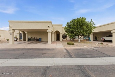 Move-in ready and fully furnished (if desired) patio home in the on Fountain of the Sun Country Club in Arizona - for sale on GolfHomes.com, golf home, golf lot