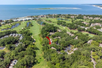 Updated, highly desirable upper level end unit overlooking the on The Seabrook Island Club in South Carolina - for sale on GolfHomes.com, golf home, golf lot