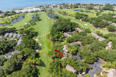 Updated, highly desirable upper level end unit overlooking the on The Seabrook Island Club in South Carolina - for sale on GolfHomes.com, golf home, golf lot