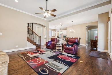 Step into luxury with this pristine custom Highland home on The Golf Club At Twin Creeks in Texas - for sale on GolfHomes.com, golf home, golf lot