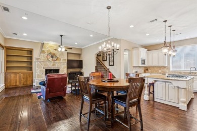 Step into luxury with this pristine custom Highland home on The Golf Club At Twin Creeks in Texas - for sale on GolfHomes.com, golf home, golf lot