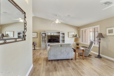 Welcome home to this bright and beautiful 3 bedroom 2 bath on Sun Lakes Country Club in Arizona - for sale on GolfHomes.com, golf home, golf lot