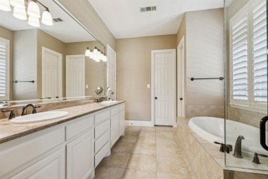 Step into luxury with this pristine custom Highland home on The Golf Club At Twin Creeks in Texas - for sale on GolfHomes.com, golf home, golf lot