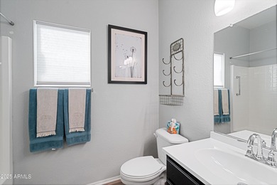 Resort-style living begins the moment you arrive at this on Desert Springs Golf Course in Arizona - for sale on GolfHomes.com, golf home, golf lot