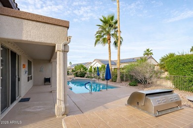 Resort-style living begins the moment you arrive at this on Desert Springs Golf Course in Arizona - for sale on GolfHomes.com, golf home, golf lot