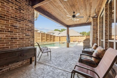 Step into luxury with this pristine custom Highland home on The Golf Club At Twin Creeks in Texas - for sale on GolfHomes.com, golf home, golf lot