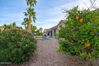 Resort-style living begins the moment you arrive at this on Desert Springs Golf Course in Arizona - for sale on GolfHomes.com, golf home, golf lot