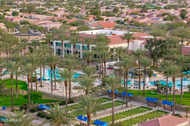 Resort-style living begins the moment you arrive at this on Desert Springs Golf Course in Arizona - for sale on GolfHomes.com, golf home, golf lot