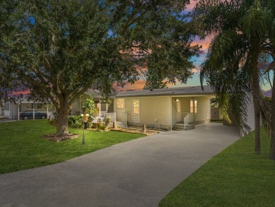 Rarely available large 3/2 + Den home featuring vaulted ceilings on Barefoot Bay Golf Course in Florida - for sale on GolfHomes.com, golf home, golf lot