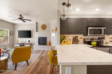 This beautifully updated first-floor condo blends timeless on Talon at Grayhawk Golf Course in Arizona - for sale on GolfHomes.com, golf home, golf lot