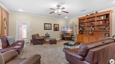 Tucked away on 3 private acres along the golf course, this on De Queen Country Club and Lodge in Arkansas - for sale on GolfHomes.com, golf home, golf lot