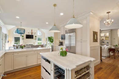 Step into timeless elegance at 801 Pinehurst Drive--a on Chapel Hill Country Club in North Carolina - for sale on GolfHomes.com, golf home, golf lot