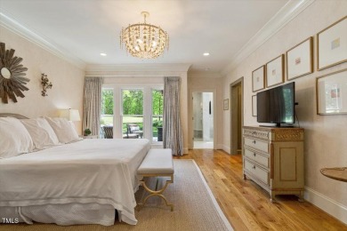 Step into timeless elegance at 801 Pinehurst Drive--a on Chapel Hill Country Club in North Carolina - for sale on GolfHomes.com, golf home, golf lot