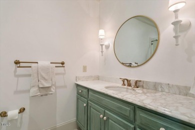 Step into timeless elegance at 801 Pinehurst Drive--a on Chapel Hill Country Club in North Carolina - for sale on GolfHomes.com, golf home, golf lot