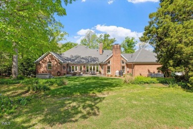 Step into timeless elegance at 801 Pinehurst Drive--a on Chapel Hill Country Club in North Carolina - for sale on GolfHomes.com, golf home, golf lot