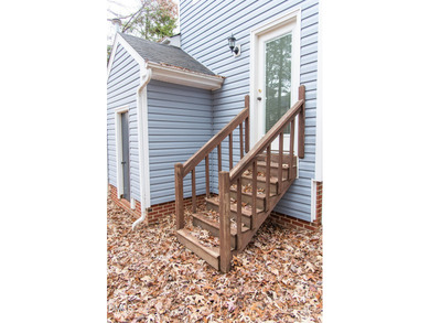 Nestled in the desirable Hedingham subdivision, this 3-bedroom on Hedingham Golf and Athletic Club in North Carolina - for sale on GolfHomes.com, golf home, golf lot