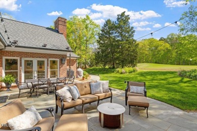 Step into timeless elegance at 801 Pinehurst Drive--a on Chapel Hill Country Club in North Carolina - for sale on GolfHomes.com, golf home, golf lot