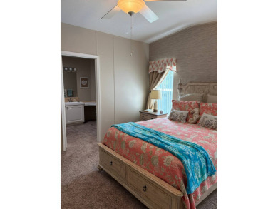 This 2001 Jacobsen fully furnished home offers 2 bedrooms, 2 on Sabal Springs Golf and Racquet Club in Florida - for sale on GolfHomes.com, golf home, golf lot