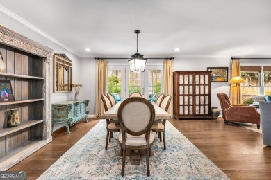 Nestled on a large 3/4+ acre serene, corner lot in the highly on Bobby Jones Golf Club in Georgia - for sale on GolfHomes.com, golf home, golf lot