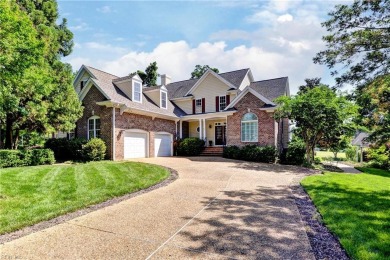 This beautiful brick home is both graciously proportioned and on Fords Colony Country Club in Virginia - for sale on GolfHomes.com, golf home, golf lot