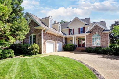 This beautiful brick home is both graciously proportioned and on Fords Colony Country Club in Virginia - for sale on GolfHomes.com, golf home, golf lot