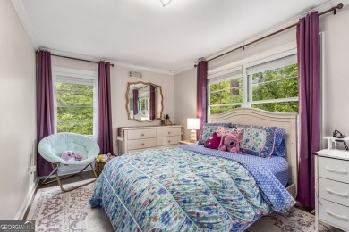 Nestled on a large 3/4+ acre serene, corner lot in the highly on Bobby Jones Golf Club in Georgia - for sale on GolfHomes.com, golf home, golf lot