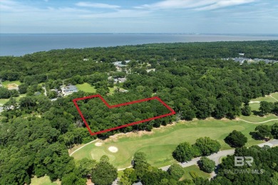 Beautiful secluded land lot in the Montrose Area of Fairhope on Rock Creek Golf Club in Alabama - for sale on GolfHomes.com, golf home, golf lot