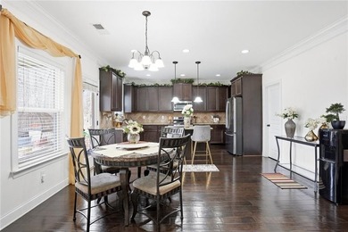 Welcome home to this lovely brick front detached home situated on Durham Lakes Country Club in Georgia - for sale on GolfHomes.com, golf home, golf lot