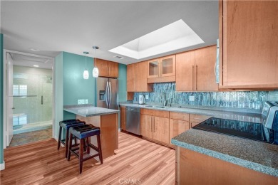 Charming corner end unit in private and peaceful Mutual 3 at on Leisure World Seal Beach Golf Course in California - for sale on GolfHomes.com, golf home, golf lot