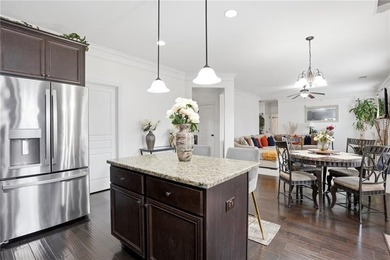 Welcome home to this lovely brick front detached home situated on Durham Lakes Country Club in Georgia - for sale on GolfHomes.com, golf home, golf lot