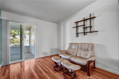 Charming corner end unit in private and peaceful Mutual 3 at on Leisure World Seal Beach Golf Course in California - for sale on GolfHomes.com, golf home, golf lot