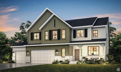 Exquisite 4 bedroom Willow floor plan with a walk-out basement on The Ranches Golf Club in Utah - for sale on GolfHomes.com, golf home, golf lot