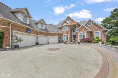 Truly an extraordinary custom residence, perfectly positioned on on St Clair River Country Club in Michigan - for sale on GolfHomes.com, golf home, golf lot