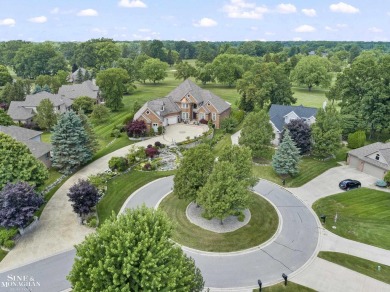 Truly an extraordinary custom residence, perfectly positioned on on St Clair River Country Club in Michigan - for sale on GolfHomes.com, golf home, golf lot