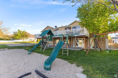 Lakefront Rambler with Private Dock, ADU Potential & Handicap on Stansbury Park Golf Club in Utah - for sale on GolfHomes.com, golf home, golf lot