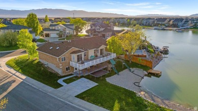 Lakefront Rambler with Private Dock, ADU Potential & Handicap on Stansbury Park Golf Club in Utah - for sale on GolfHomes.com, golf home, golf lot