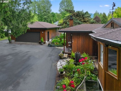 Private Mountain Retreat on 1.15 Acres in Welches Bordering Mt on The Resort at the Mountain in Oregon - for sale on GolfHomes.com, golf home, golf lot